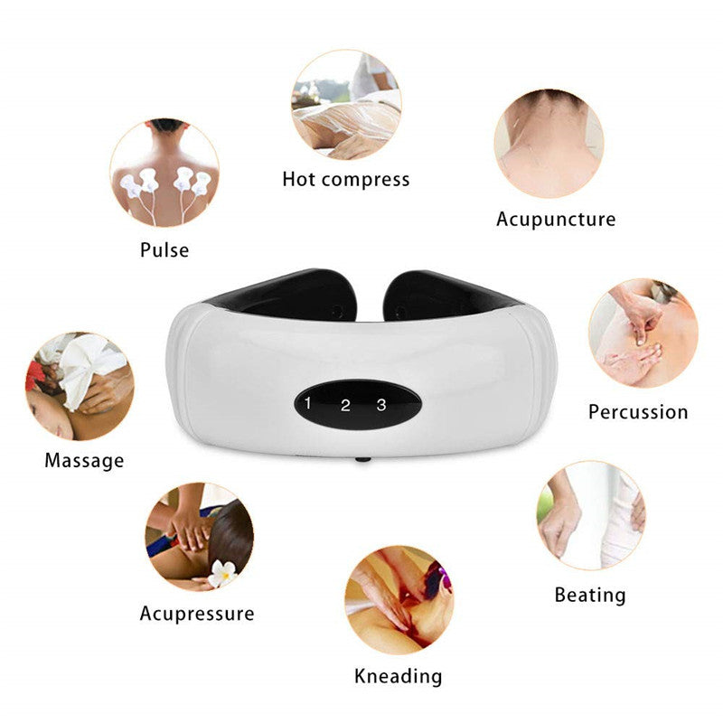 Electric Smart Neck Massager for Muscle Relaxation