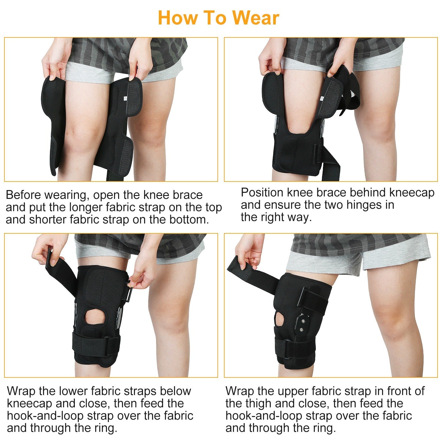 Knee Support Strap for Running and Training