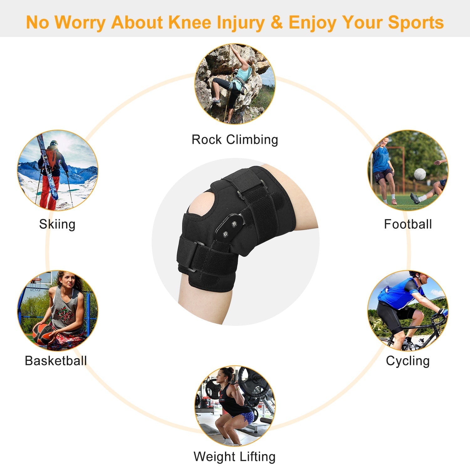 Knee Support Strap for Running and Training
