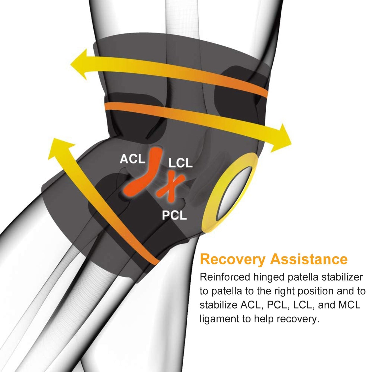 Knee Support Strap for Running and Training