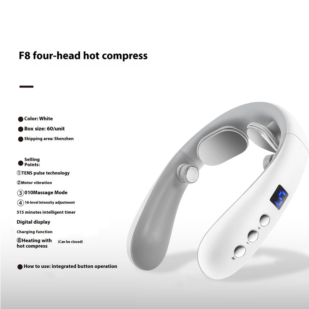 Heated Neck & Shoulder Massager for Pain Relief