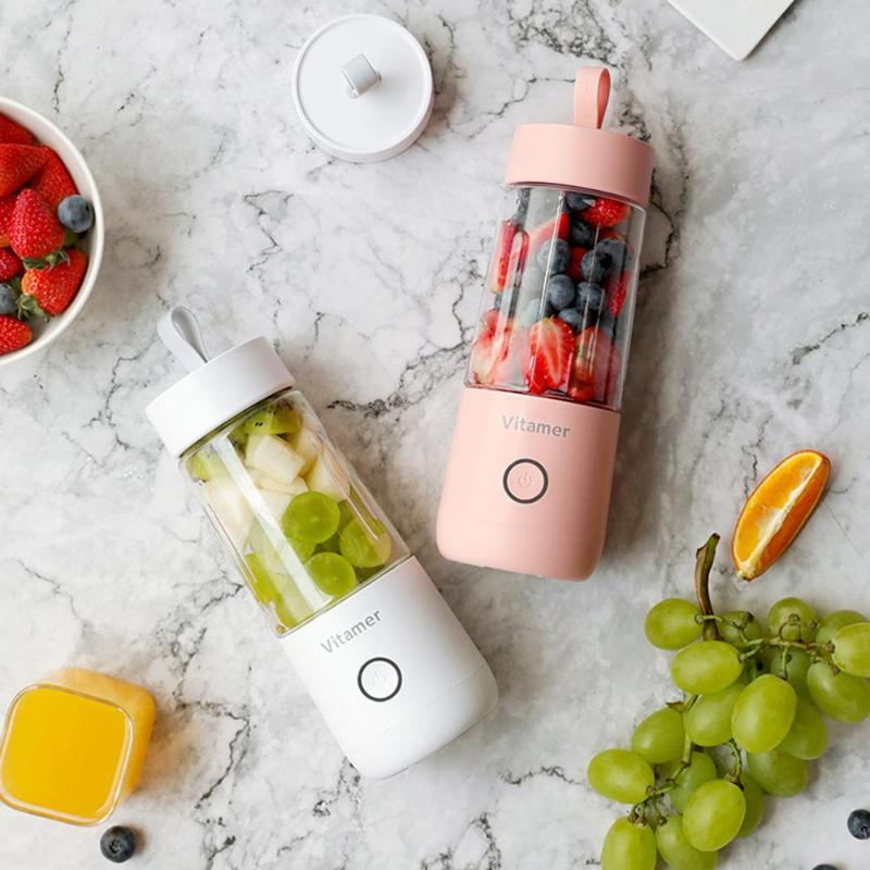 Portable Blender Bottle for Protein Shakes