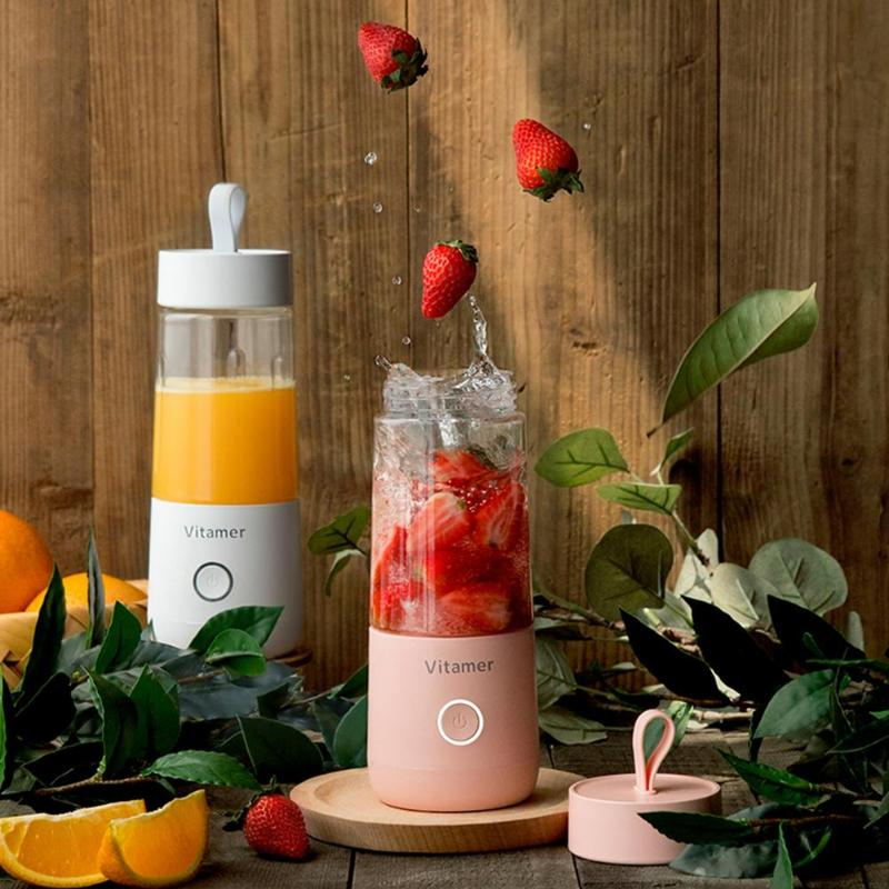 Portable Blender Bottle for Protein Shakes