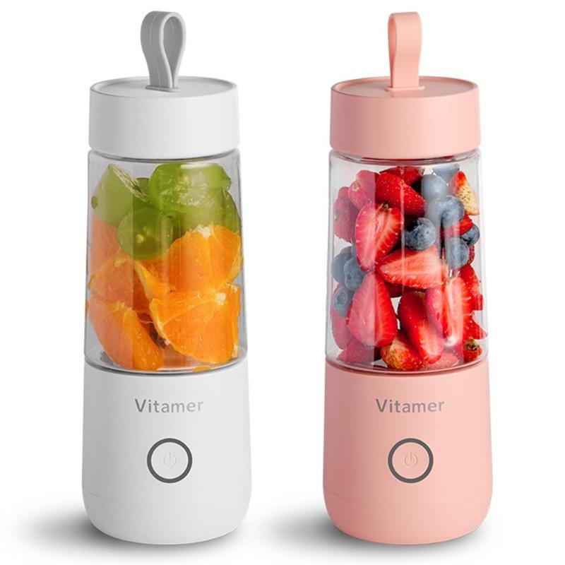 Portable Blender Bottle for Protein Shakes