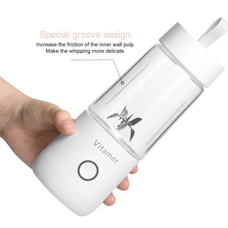 Portable Blender Bottle for Protein Shakes